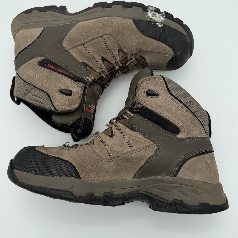 Red Wing Xplorer Waterproof Work Boots Mens 10 D Brown ASTM F2413-18 EH PR 3561 - Picture 5 of 7